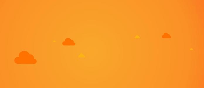 SVG夜幕下的浮动云背景动画代码
