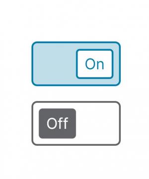 简约设计纯CSS3矩形滑块开关按钮