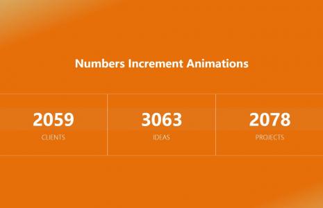 基于Animation.js数字增量动画代码