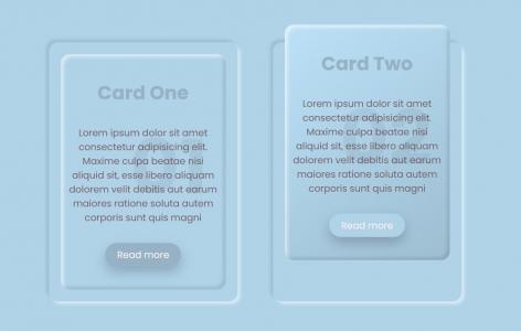 带有立体感且透明的CSS3卡片悬停效果