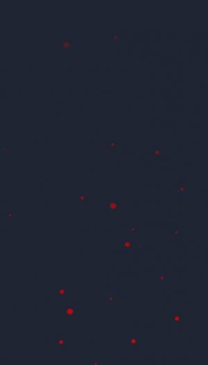 jQuery红色点粒子缓缓上升动画背景代码