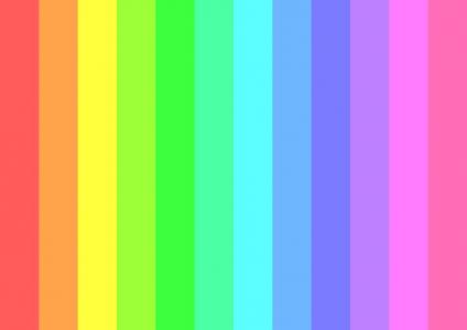 基于CSS3属性的全屏彩虹百叶窗