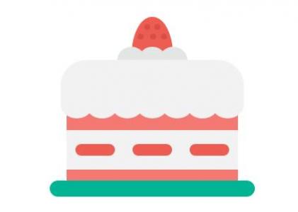 CSS3绘制草莓生日蛋糕图像