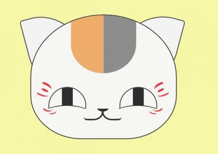纯CSS3绘制的可爱小猫笑脸动画特效