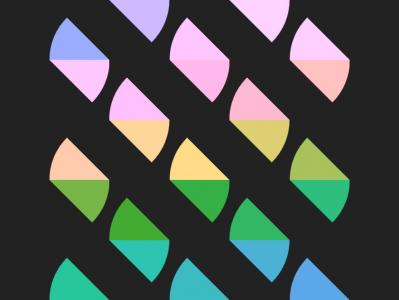 CSS无限彩虹圈片旋转切换特效