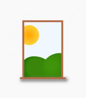 CSS3绘制窗外景观卡通图像