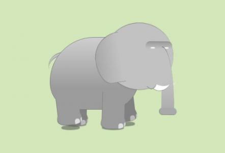 CSS3特效实现大象走路动画DEMO演示