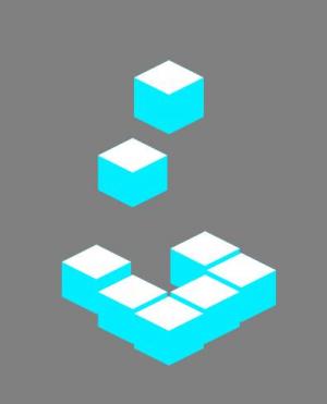 九宫格方块相互漂浮切换动画代码