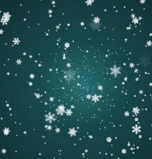 HTML5 canvas实现夜间下雪动画场景