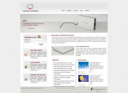 H5传统型科技公司官方模板网站