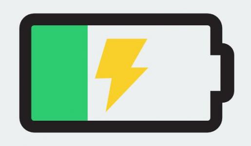 CSS动画设计电池电量指示SVG图像