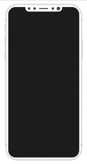 CSS3绘制超逼真iPhoneX手机