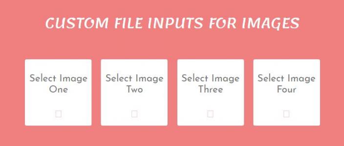 CSS3美化图像自定义文件输入插件