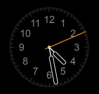 jQuery CSS设计精简苹果手表时钟
