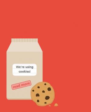 HTML5 SVG设计营养早餐饼干和牛奶