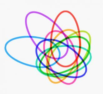 纯CSS3设计彩色花之力项目摇摆效果