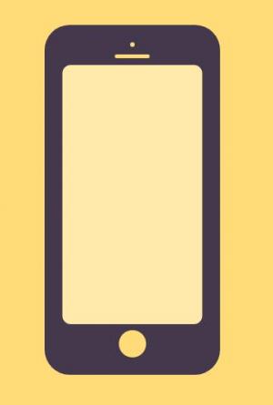 纯CSS素描iPhone苹果手机画像