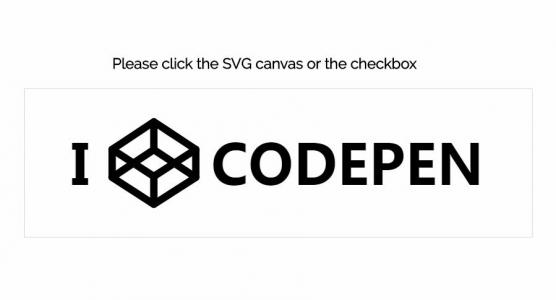 请单击SVG画布或复选框设置LOGO图标