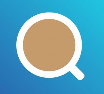 纯CSS3设计的咖啡搜索icon小图标