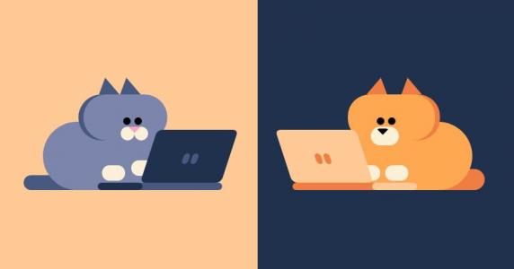 纯CSS3动画设计猫狗网上聊天场景