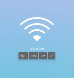 可按你点击设置的WiFi信号CSS插图