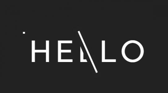 CSS简单设计HELLO文字线性动画