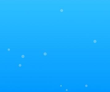 jQuery设计海蓝色气泡浮起动态背景