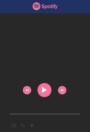 粉红色主题jQuery音频播放器UI设计