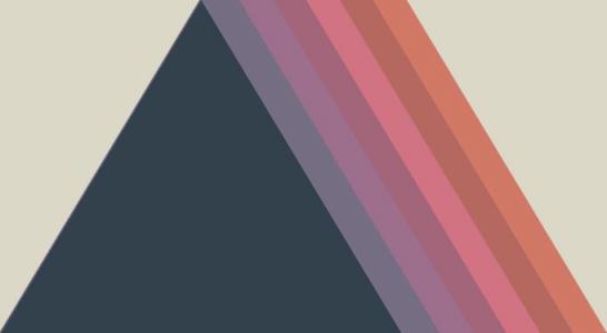 彩色三角形图形叠加成新专辑插图