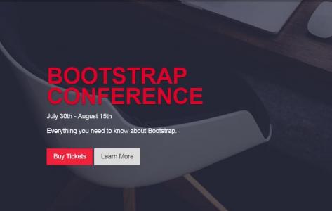 Bootstrap设计带视差的登陆页面