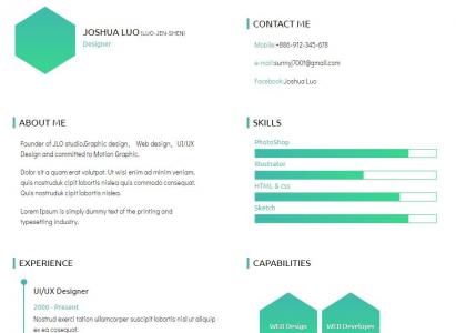 绿色风格团队项目网站单页设计