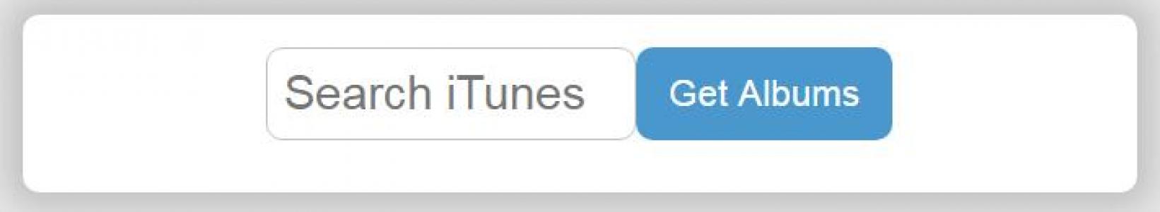 关于jQuery的iTunes搜索应用