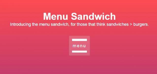 超有创业的jQuery三明治菜单图标
