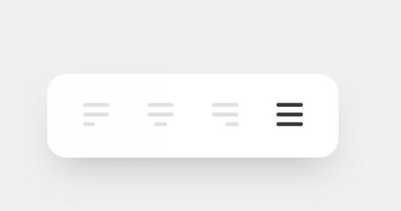 UI设计大气使用的CSS对齐按钮