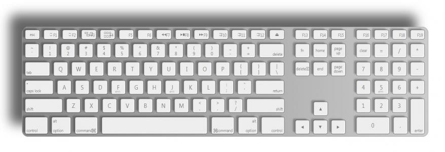 设计超逼真的JavaScript苹果键盘