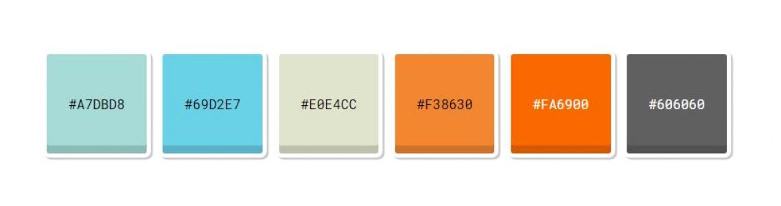 响应式CSS自动调色板格式设计