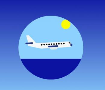 CSS动画模拟飞机在云中飞行场景