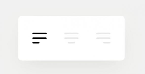 点击滑动切换的纯CSS3文本对齐按钮