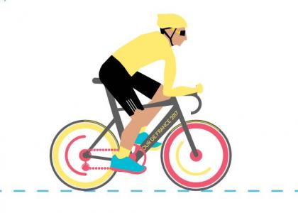HTML5 jQuery设计快乐环法自行车赛