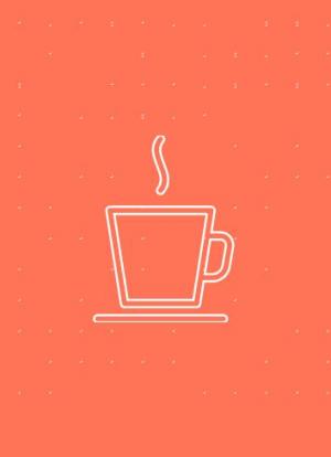 CSS与SVG的简笔画咖啡过渡图标