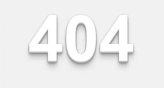 网络请求页面错误404文字设计