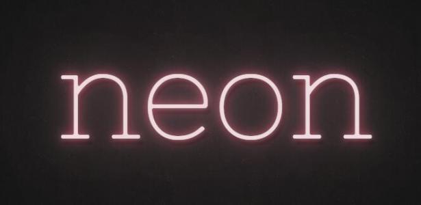 基于Neon单词字母发光闪烁代码