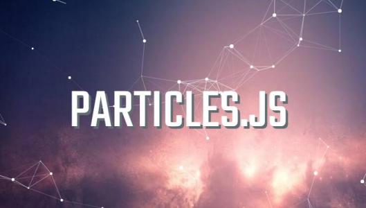 Particles.js绘制星球区块链背景