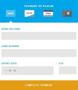 jQuery制作Tab选项卡固定付款表格