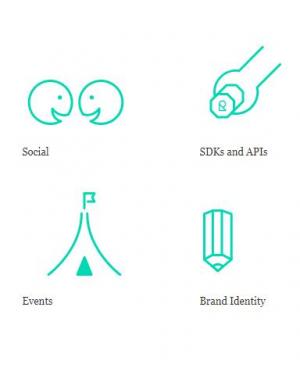 八种CSS3绿色简笔画的动画SVG图标