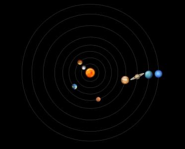 CSS3模拟太阳系行星运行动画场景