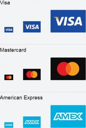 四款SVG Sprite信用卡图标