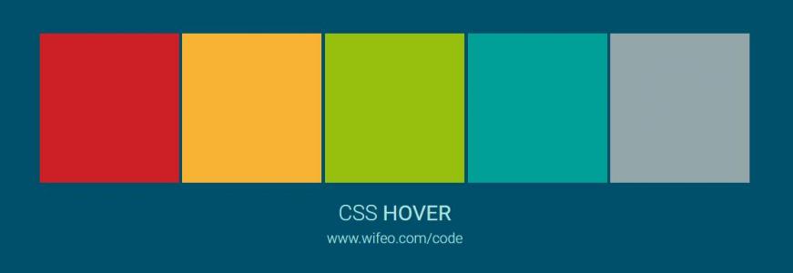 CSS3彩色卡片悬停缩放比例效果