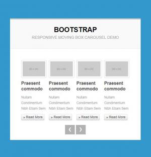 Bootstrap移动框旋转木马demo演示