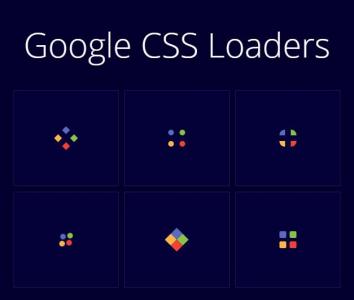 6款小清晰谷歌Loading图标重新设计